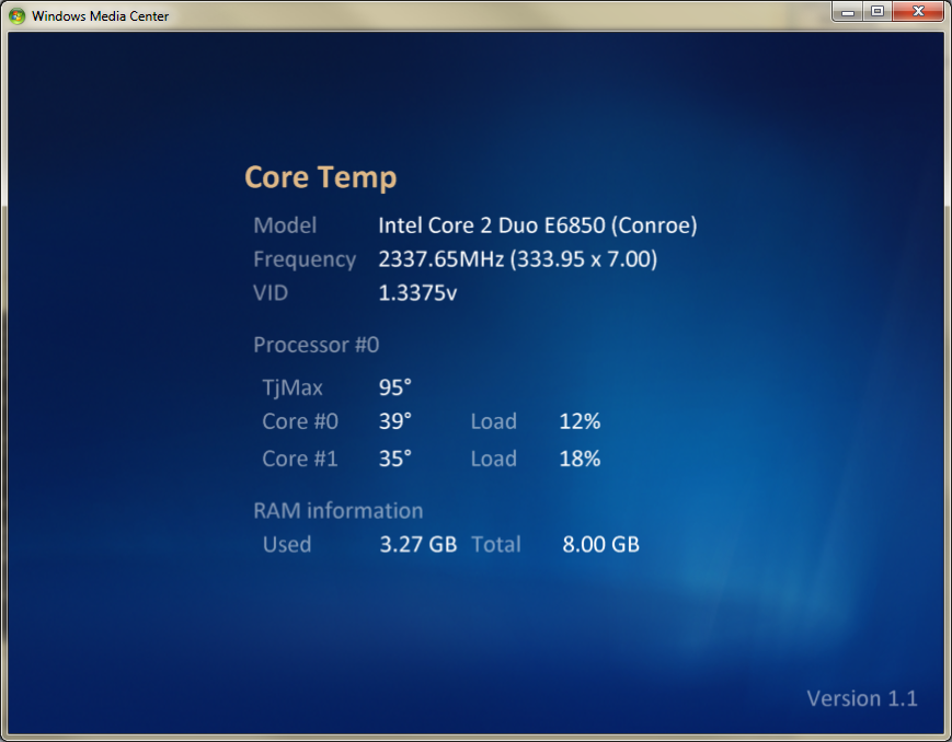 Cpu Temperature Monitor Vista Free